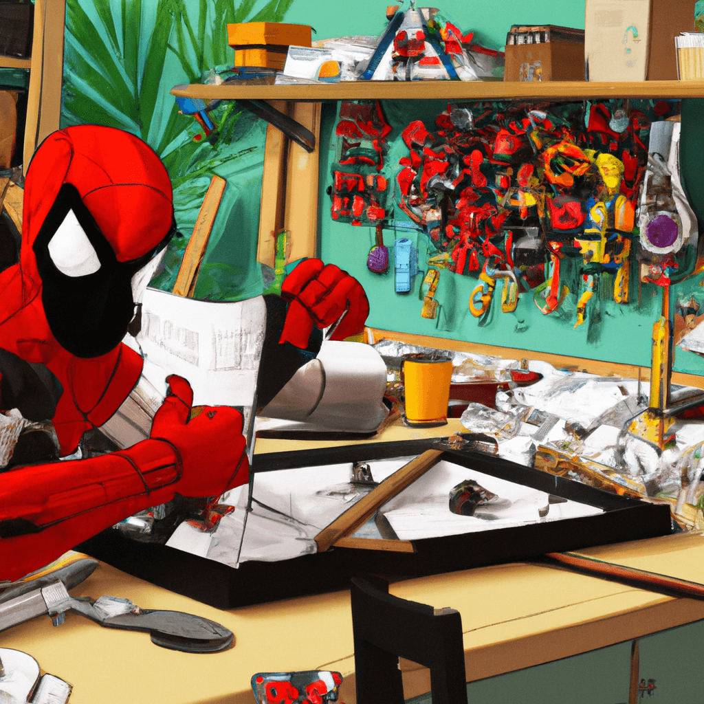 Maximilian Rossi Presents: Deadpool's DIY Corner: Crafting and Building Projects with a Deadpool Twist